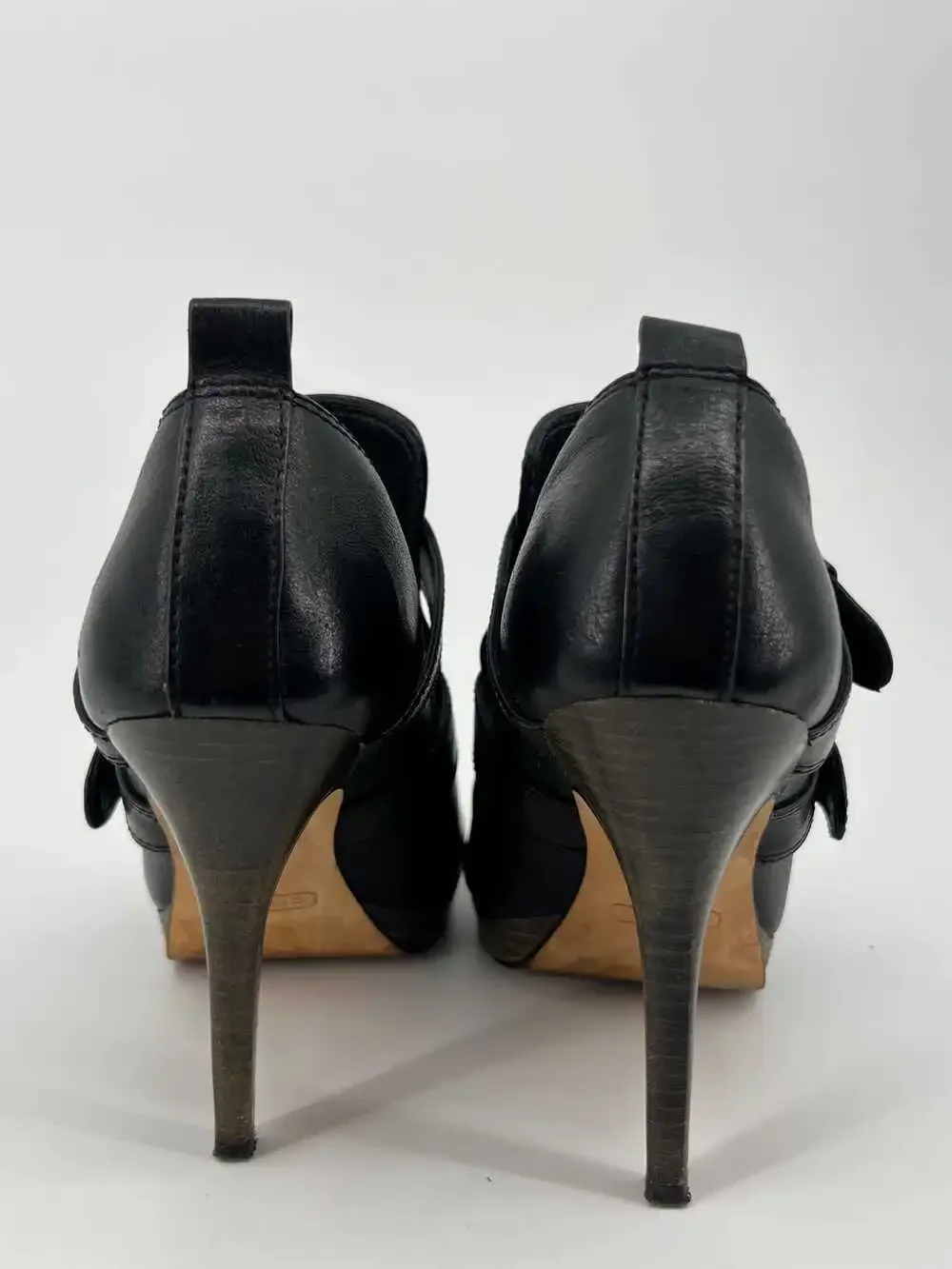 Coach Black Analeigh Pump | Adjustable Strap Size 5.5 - Picture 7 of 11